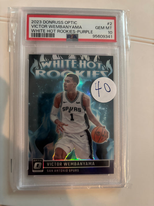 Wemby Rookie PSA 10–DEAL!